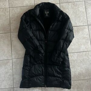 Mountain Hardwear Thick Black Long Puffer Coat